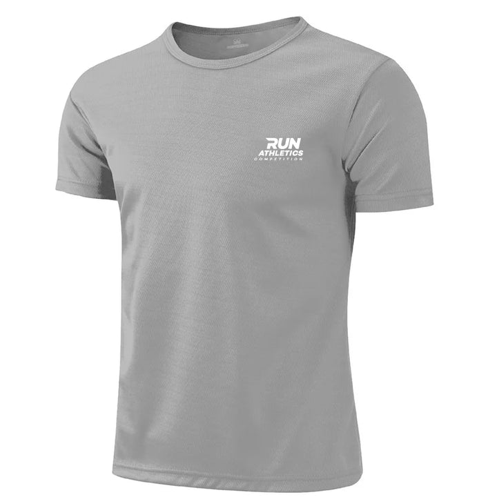 Men's Quick-Drying Sports T-Shirt – High-Quality Fitness & Running Apparel, Short Sleeve Activewear