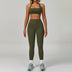 2-Piece Women's Activewear Tracksuit – Seamless Yoga Set with High-Waist Leggings for Gym & Fitness
