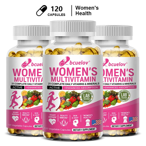 Multivitamin & Mineral Supplement – Antioxidant Support, Enhanced Nutrient Absorption, Heart & Natural Energy Support