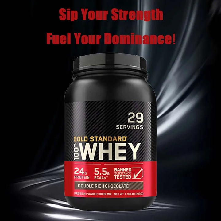 Whey Protein Powder – Chocolate Flavor, High-Performance Protein for Muscle Growth (2LB)