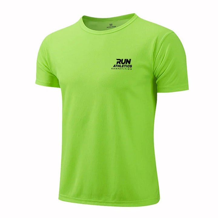 Men's Quick-Drying Sports T-Shirt – High-Quality Fitness & Running Apparel, Short Sleeve Activewear