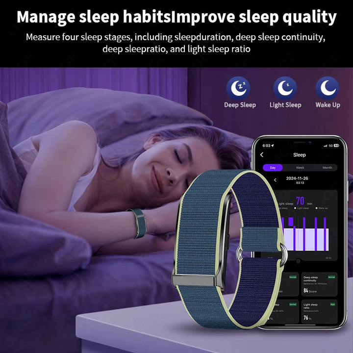 LIGE 2025 Smart Band Watch – Heart Rate & Health Monitoring Fitness Tracker, Pedometer, Sport Smartwatch for Men & Women