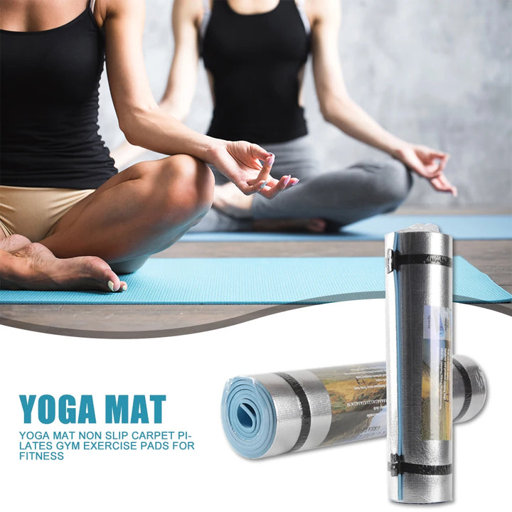 71"x20" 6mm Thick EVA Yoga Mat – Moisture-Proof, Lightweight & Multifunctional Outdoor Camping & Picnic Mat
