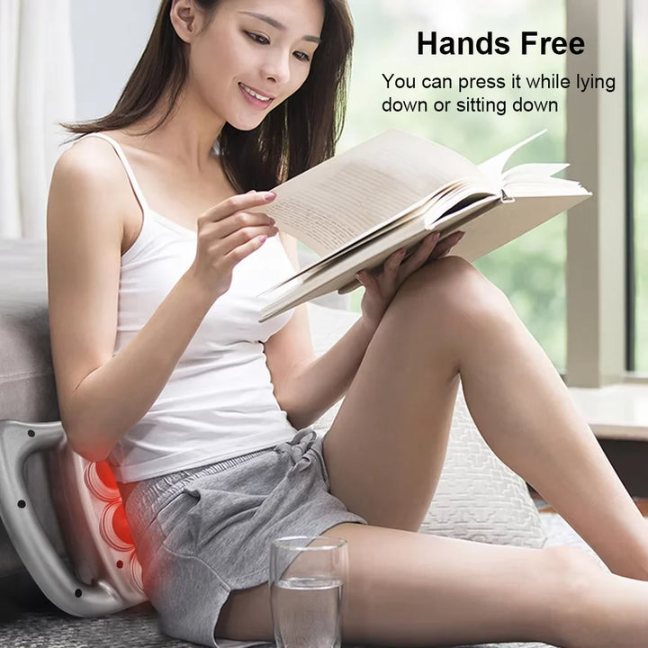 Professional Fascia Massage Gun – 16 Heads, High-Frequency Vibration for Deep Muscle Relief (Legs, Back, Shoulders & Waist)