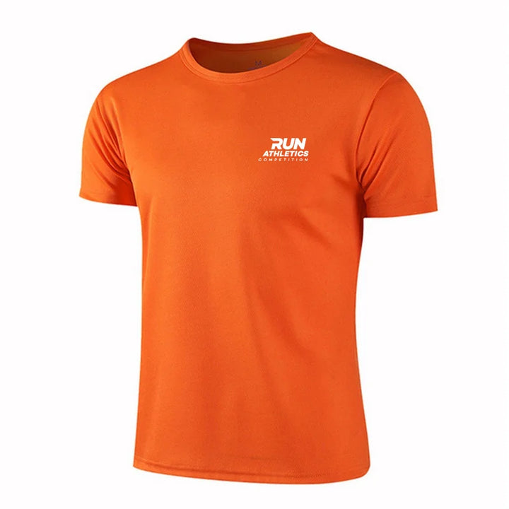 Men's Quick-Drying Sports T-Shirt – High-Quality Fitness & Running Apparel, Short Sleeve Activewear