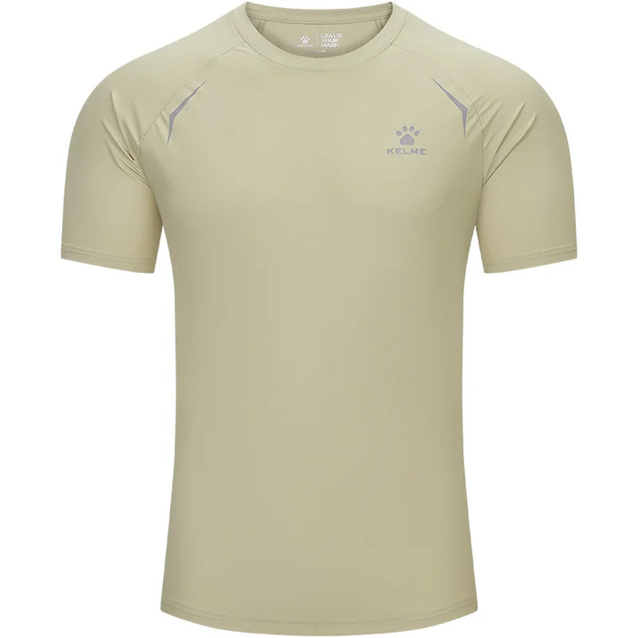 Kelme Men’s Quick-Drying Sports T-Shirt – Breathable Fitness & Running Top for Basketball, Outdoor Activities