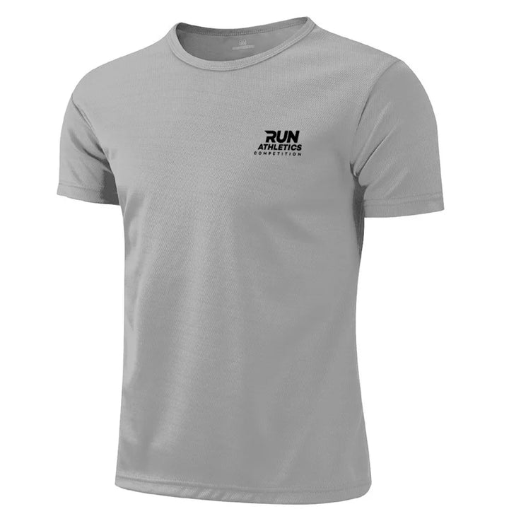 Men's Quick-Drying Sports T-Shirt – High-Quality Fitness & Running Apparel, Short Sleeve Activewear