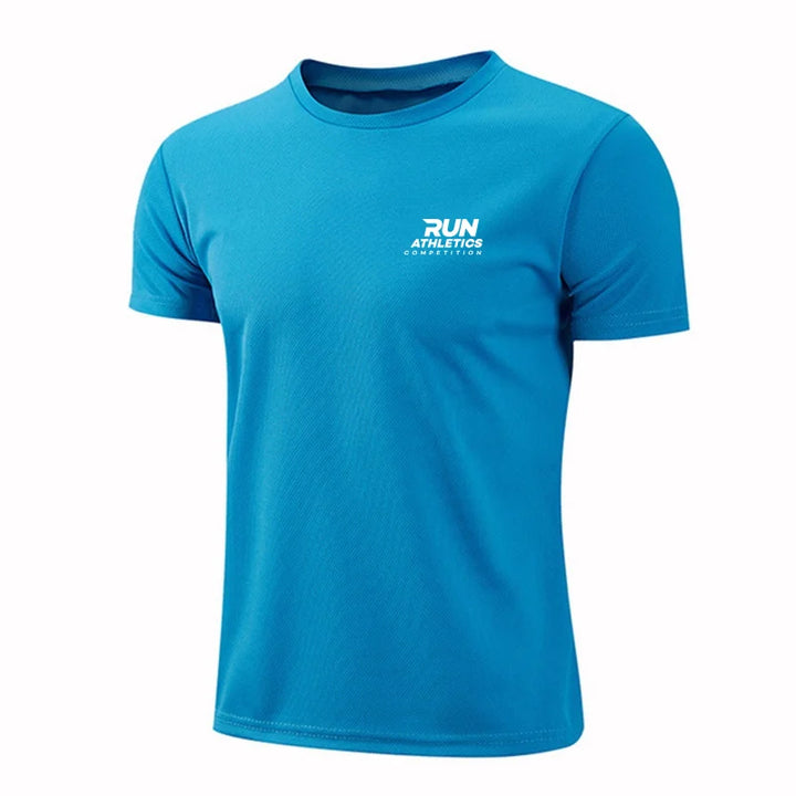 Men's Quick-Drying Sports T-Shirt – High-Quality Fitness & Running Apparel, Short Sleeve Activewear