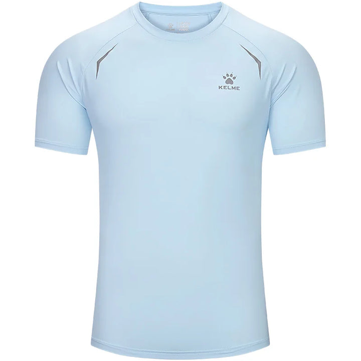 Kelme Men’s Quick-Drying Sports T-Shirt – Breathable Fitness & Running Top for Basketball, Outdoor Activities