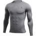 KELME Men's Compression Running Shirt – Long Sleeve Bodybuilding & Fitness Tights for Workout & Exercise