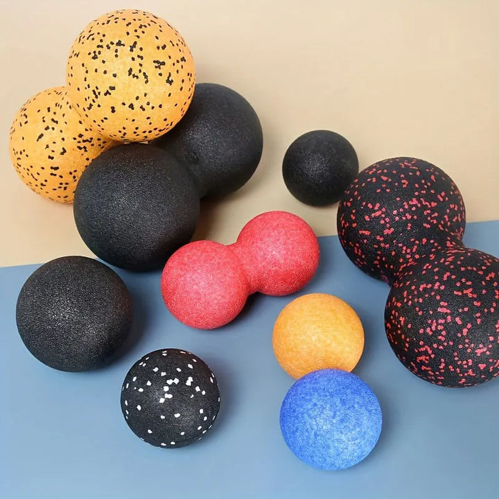 Peanut-Shaped Massage Ball – Deep Muscle Relaxation & Yoga Ball for Targeted Relief
