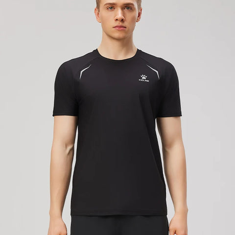 Kelme Men’s Quick-Drying Sports T-Shirt – Breathable Fitness & Running Top for Basketball, Outdoor Activities