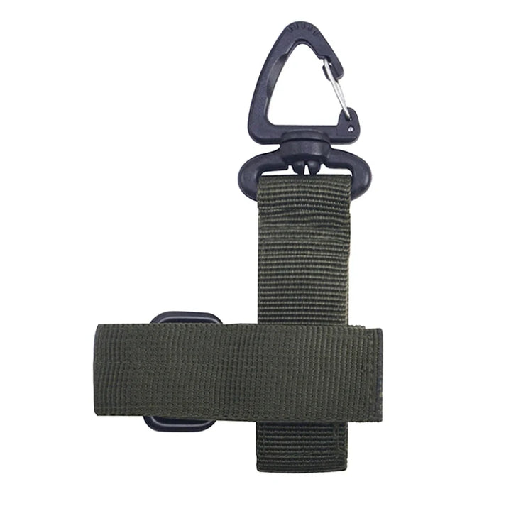 2PCS Tactical Gear Glove Holder Strap – Molle Key Ring Keychain & Nylon Gear Keeper for Outdoor Tools & Gloves