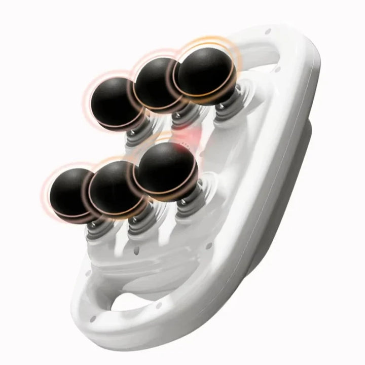 6-Head Deep Tissue Massage Gun – Muscle Relief Percussion Massager for Neck, Cervical Spine & Full-Body Recovery