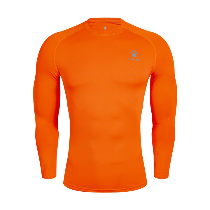 KELME Men's Compression Running Shirt – Long Sleeve Bodybuilding & Fitness Tights for Workout & Exercise