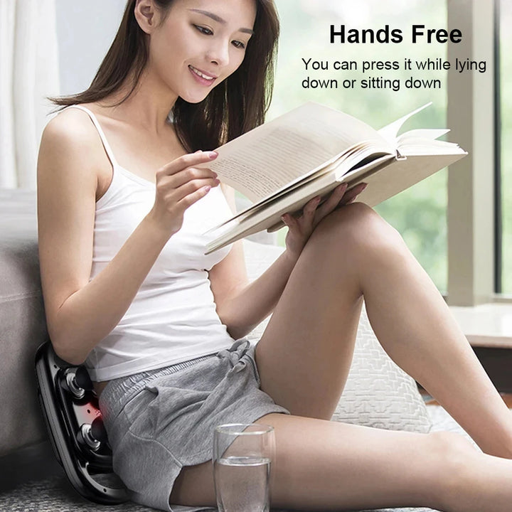 6-Head Deep Tissue Massage Gun – Muscle Relief Percussion Massager for Neck, Cervical Spine & Full-Body Recovery