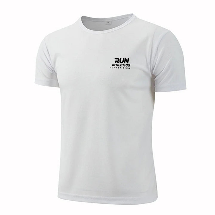 Men's Quick-Drying Sports T-Shirt – High-Quality Fitness & Running Apparel, Short Sleeve Activewear