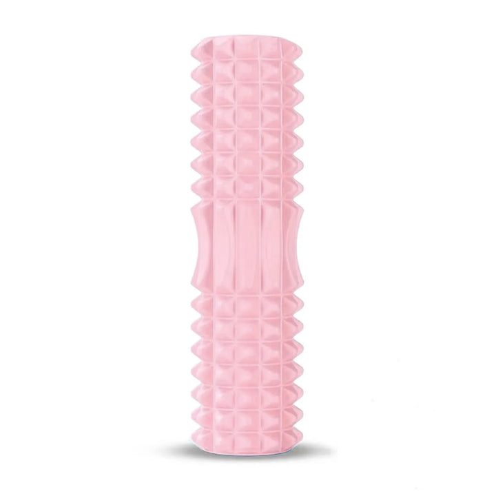 45cm Yoga Foam Roller Set – Muscle Massage Block, Pilates Yoga Column & Exercise Brick for Fitness and Flexibility