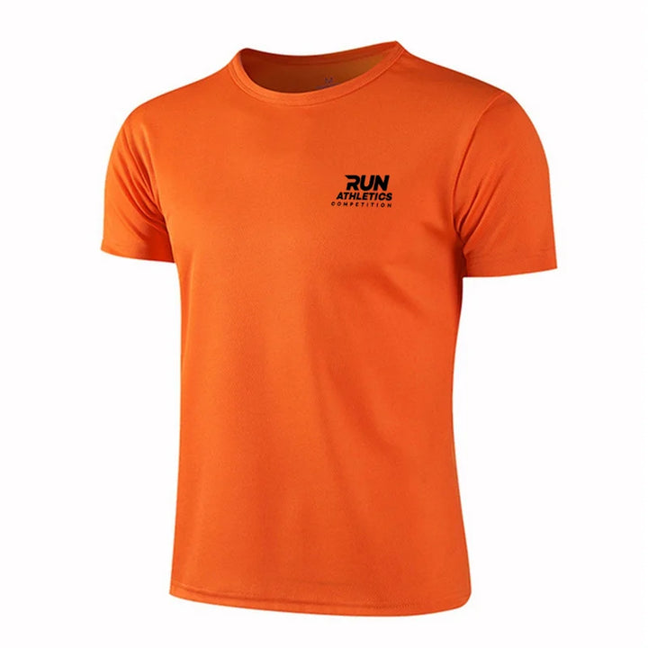 Men's Quick-Drying Sports T-Shirt – High-Quality Fitness & Running Apparel, Short Sleeve Activewear
