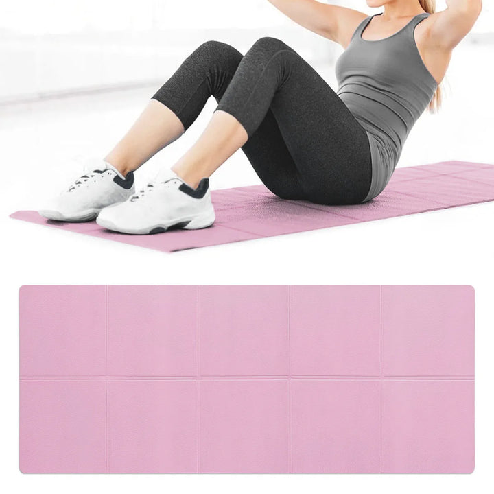 4mm Thick EVA Yoga Mat – Anti-Slip Fitness Mat for Yoga, Pilates, & Gymnastics