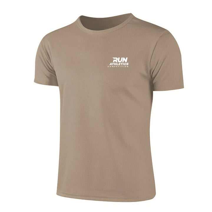 Men's Quick-Drying Sports T-Shirt – High-Quality Fitness & Running Apparel, Short Sleeve Activewear