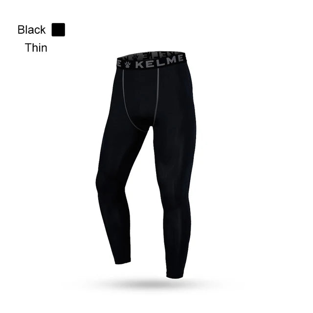 KELME Men's Compression Running Shirt – Long Sleeve Bodybuilding & Fitness Tights for Workout & Exercise