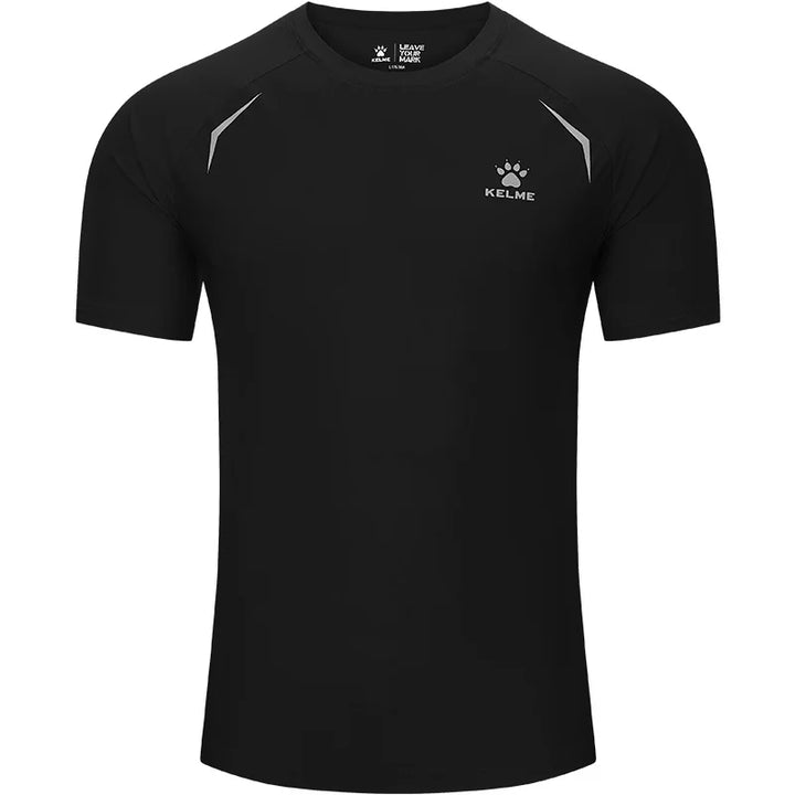 Kelme Men’s Quick-Drying Sports T-Shirt – Breathable Fitness & Running Top for Basketball, Outdoor Activities