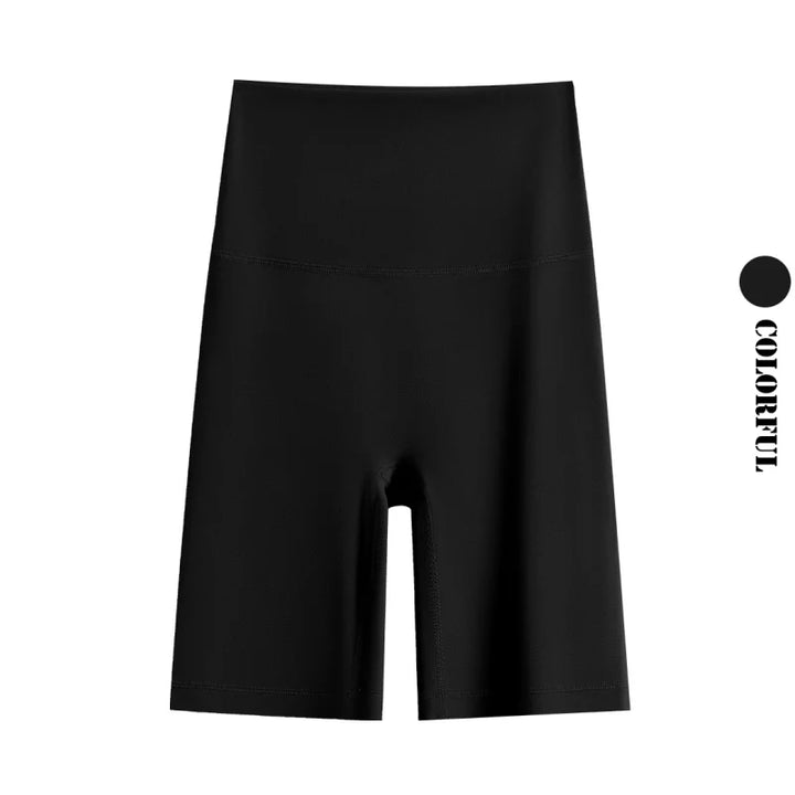 DRUR Womens Yoga Shorts High Waisted Tummy Control Workout Biker Shorts Summer Lightweight Sports Tights Gym Leggings Activewear
