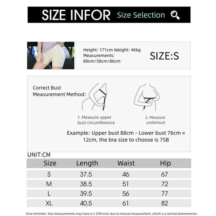 DRUR Womens Yoga Shorts High Waisted Tummy Control Workout Biker Shorts Summer Lightweight Sports Tights Gym Leggings Activewear
