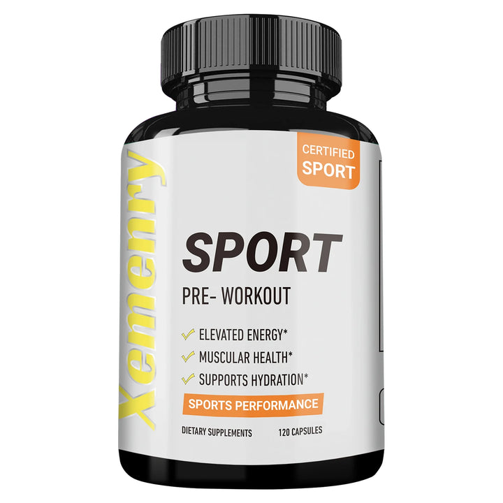 Pre-Workout Supplement – 120 Capsules to Build Muscle, Boost Performance & Support Post-Workout Recovery