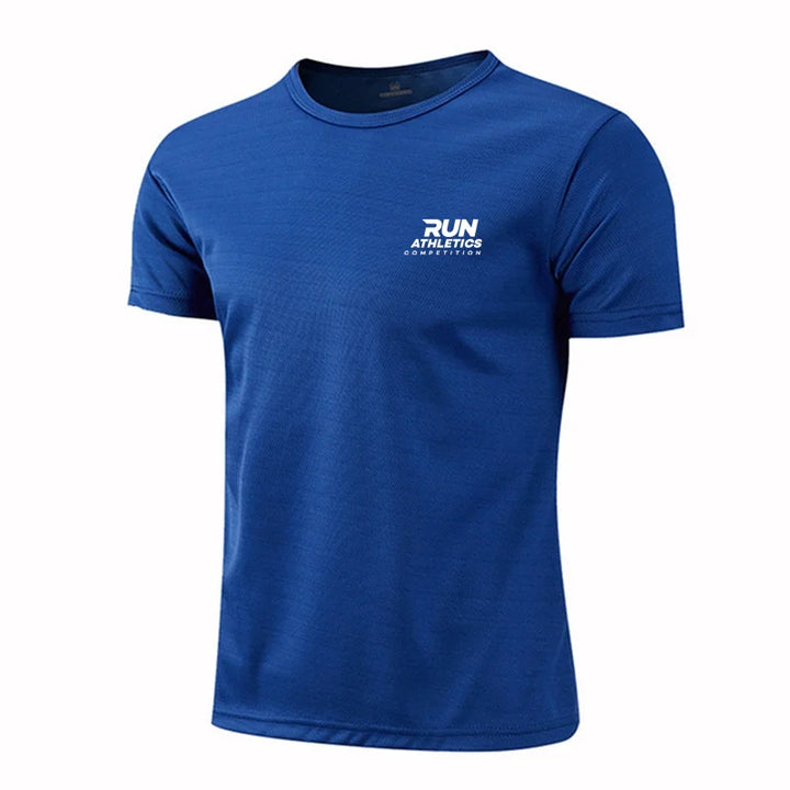 Men's Quick-Drying Sports T-Shirt – High-Quality Fitness & Running Apparel, Short Sleeve Activewear
