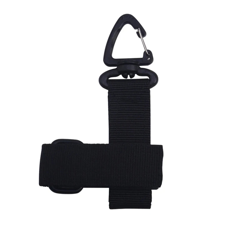 2PCS Tactical Gear Glove Holder Strap – Molle Key Ring Keychain & Nylon Gear Keeper for Outdoor Tools & Gloves