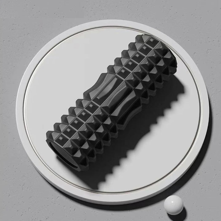 45cm Yoga Foam Roller Set – Muscle Massage Block, Pilates Yoga Column & Exercise Brick for Fitness and Flexibility