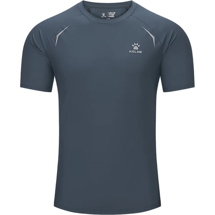 Kelme Men’s Quick-Drying Sports T-Shirt – Breathable Fitness & Running Top for Basketball, Outdoor Activities