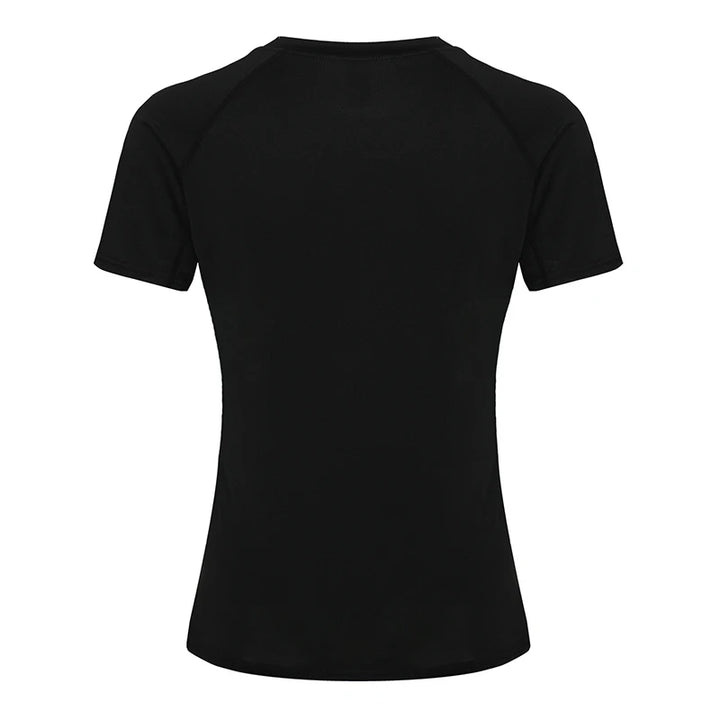 Women's Compression Shirt – Short Sleeve Athletic Yoga & Running T-Shirt, Quick-Dry Stretchy Baselayer for Gym Workouts