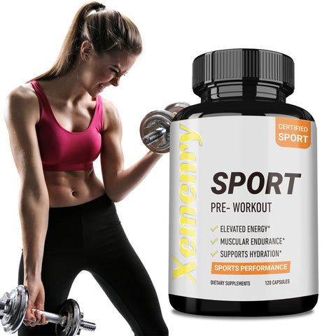 Pre-Workout Supplement – 120 Capsules to Build Muscle, Boost Performance & Support Post-Workout Recovery