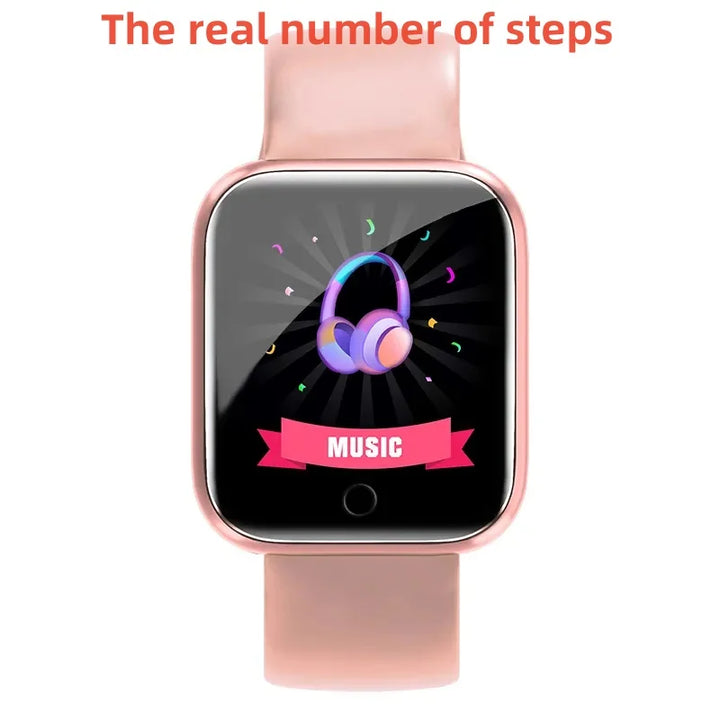 Y68 Fitness Tracker Smart Sports Watch – Real Step Count, Sports Watch for Android & iOS, Stylish Smart Bracelet