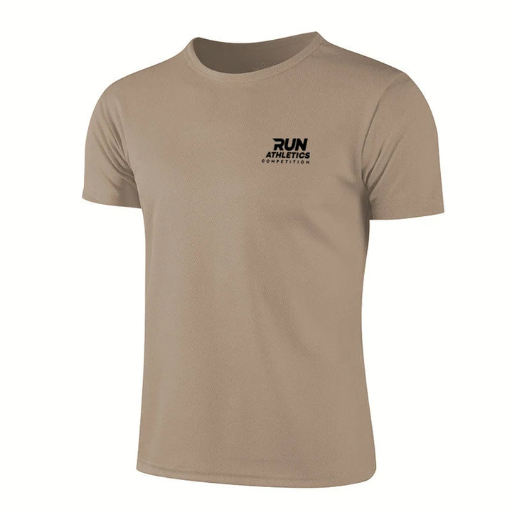 Men's Quick-Drying Sports T-Shirt – High-Quality Fitness & Running Apparel, Short Sleeve Activewear