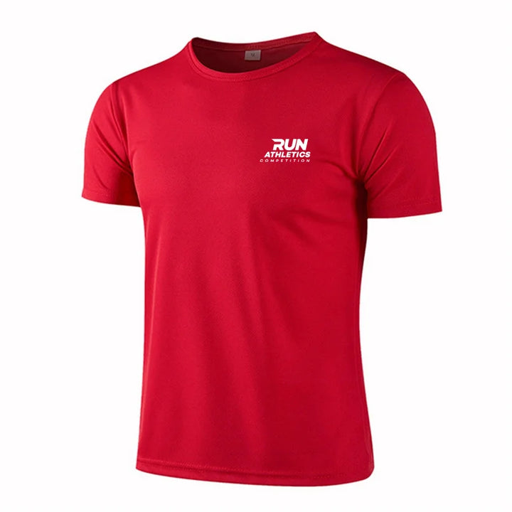 Men's Quick-Drying Sports T-Shirt – High-Quality Fitness & Running Apparel, Short Sleeve Activewear